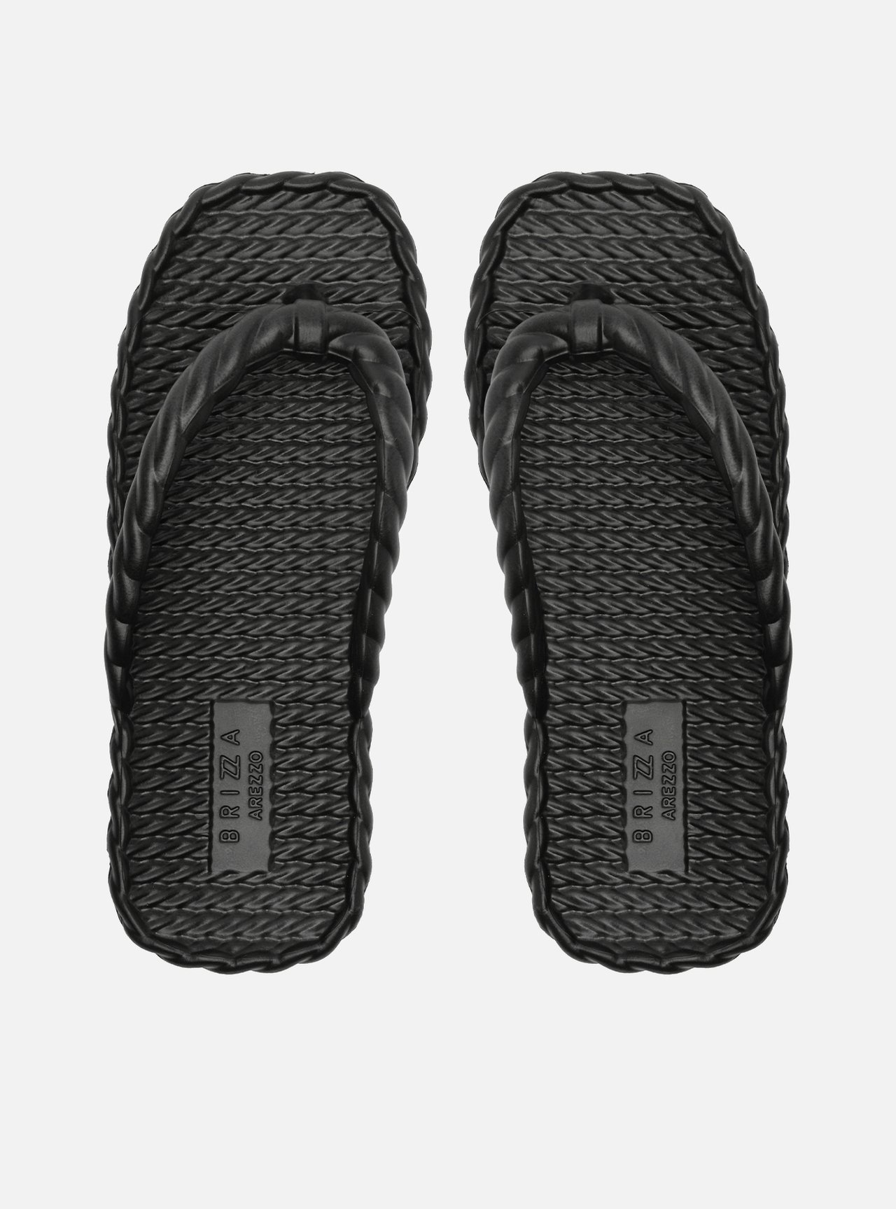 Chinelo de Dedo Preto Marrocos Brizza — foto 3