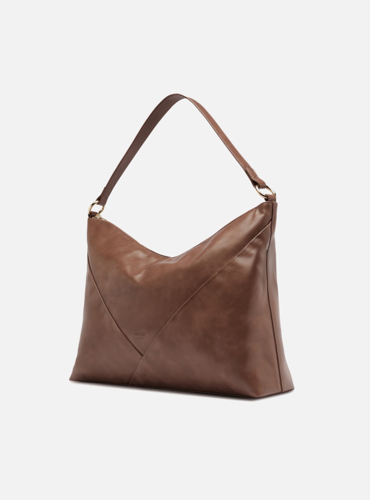 Bolsa Hobo Marrom Média — foto 2