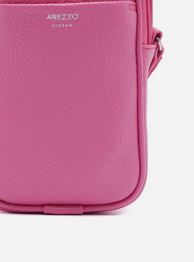 Mini Bolsa Rosa Tina Porta-Celular