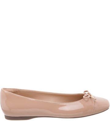 Sapatilha Glossy Nude-Rose