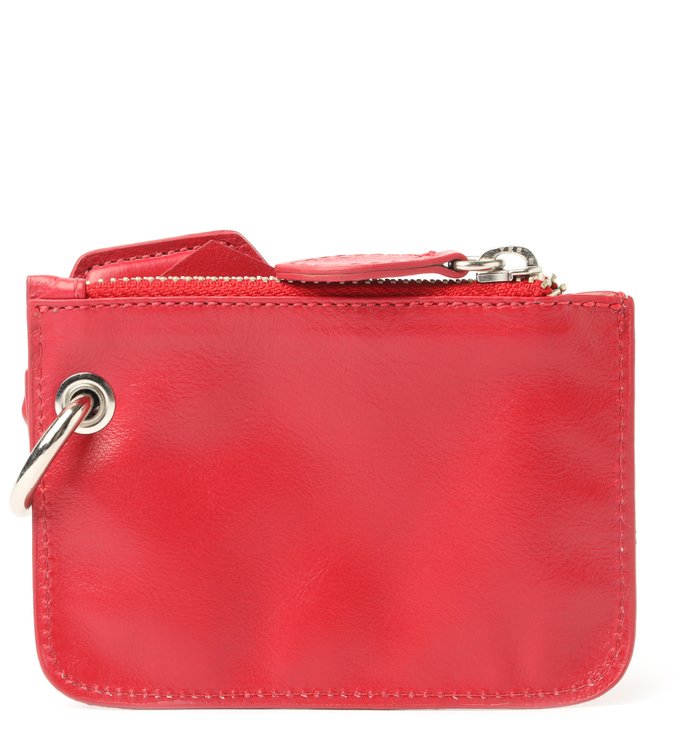 Bag Charm Vermelho Couro Bee.ZZ Escarlate