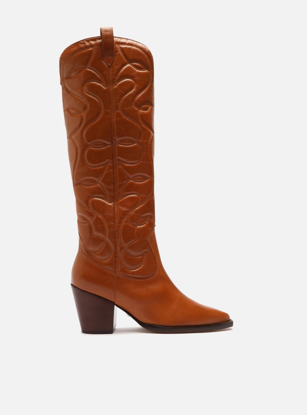 Bota western marrom hot sale