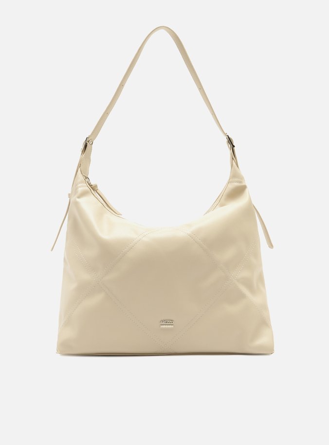Bolsa Hobo Branca Grande