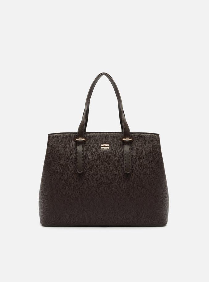 Bolsa Tote Marrom Média