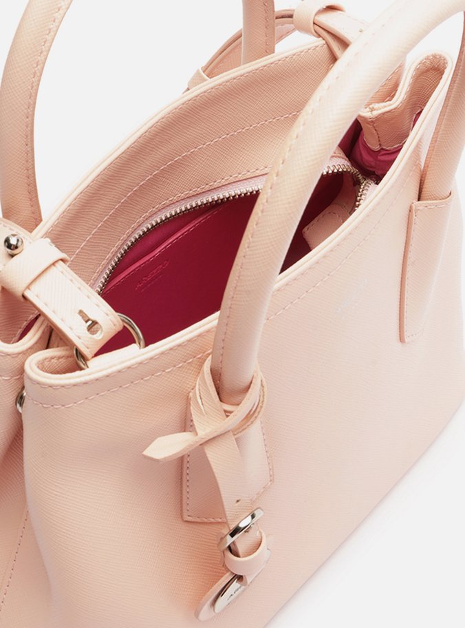 Bolsa Tote Rosa Petal Giorno Média Bag Charm