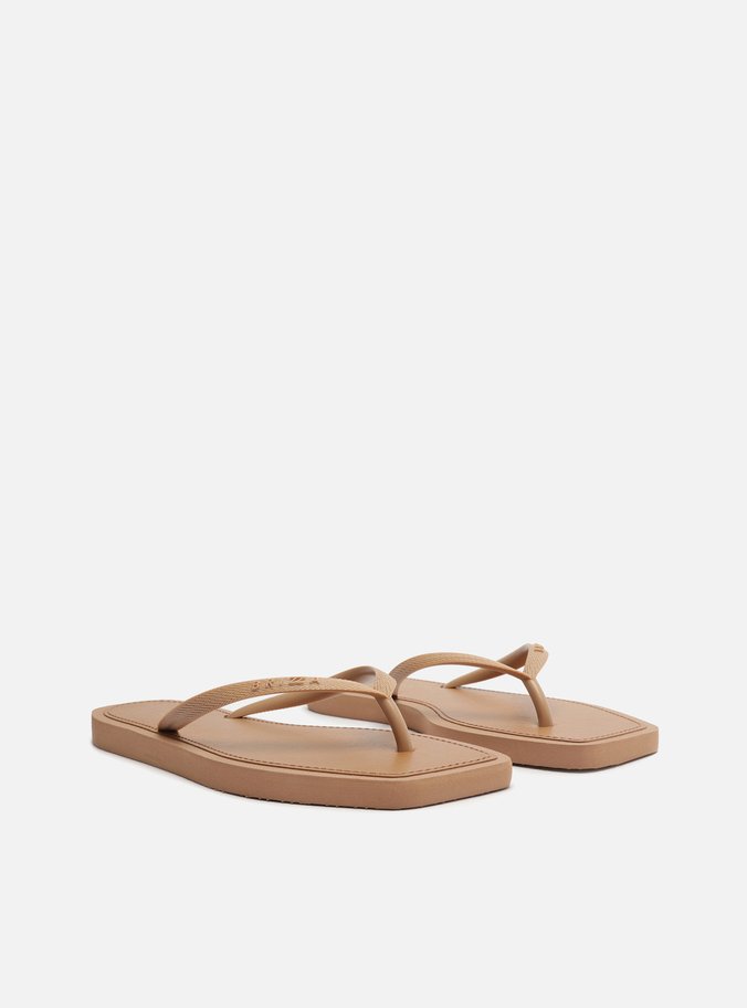 Chinelo de Dedo Marrom Square Recouro Brizza