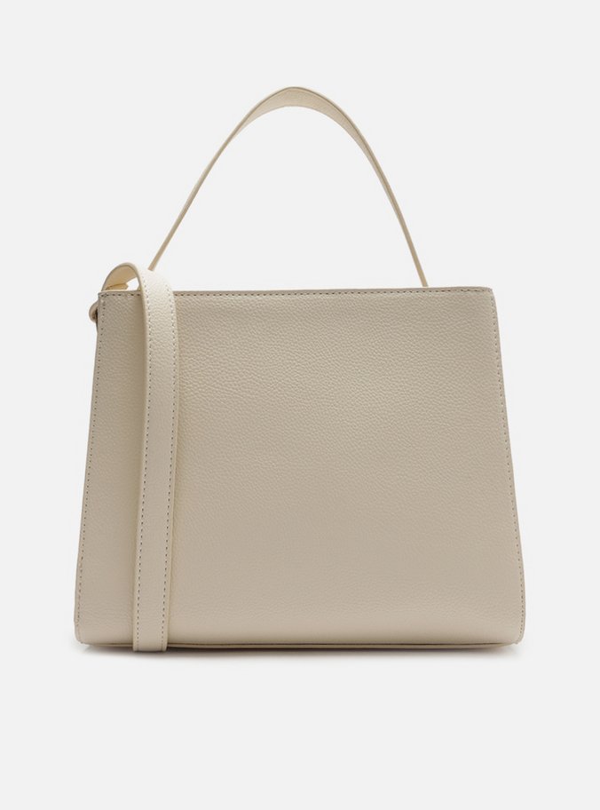 Bolsa Branca Tote Média