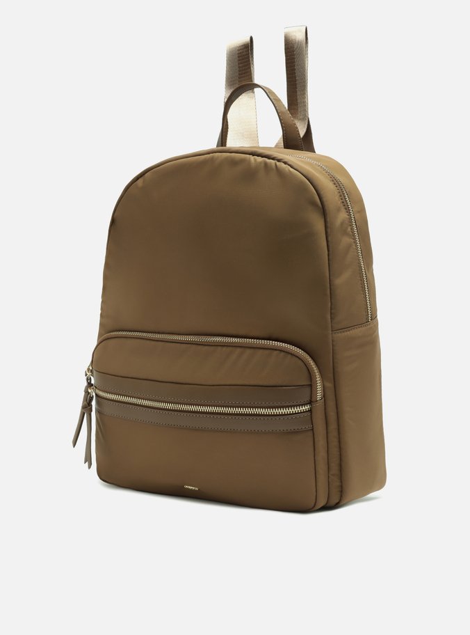 Mochila Marrom Nylon Grande