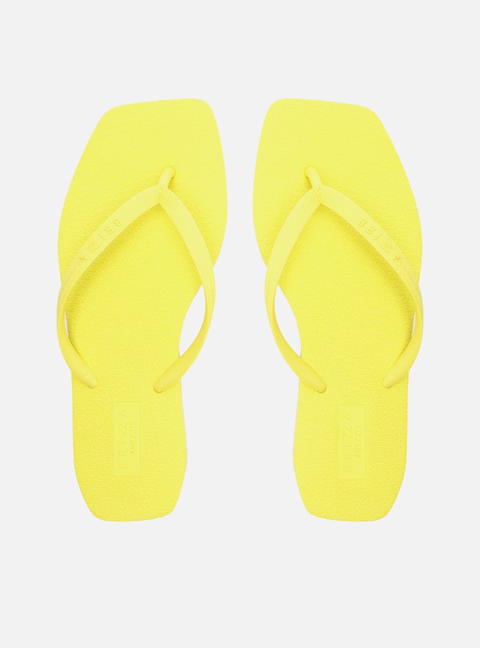 Chinelo de Dedo Amarelo Square Basics