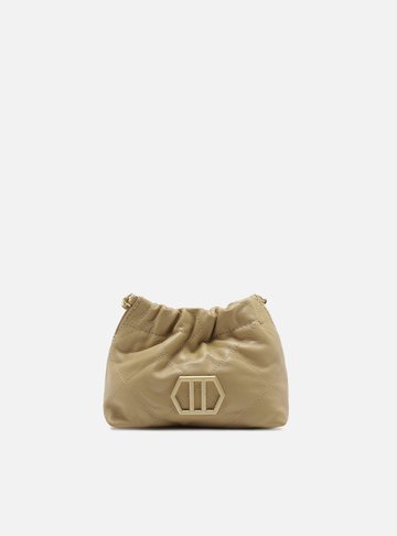 Arezzo — Bolsa Tiracolo Nude Couro Pequena