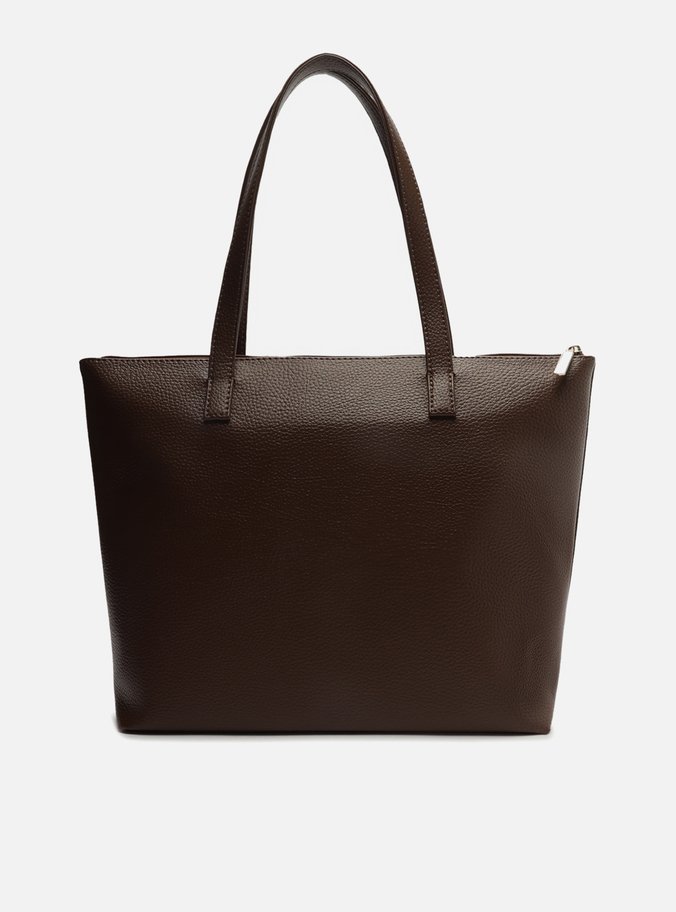 Bolsa Shopping Marrom Escuro Mercato Grande Pouch