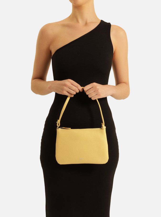 Bolsa Tiracolo Amarela Luisa Pequena