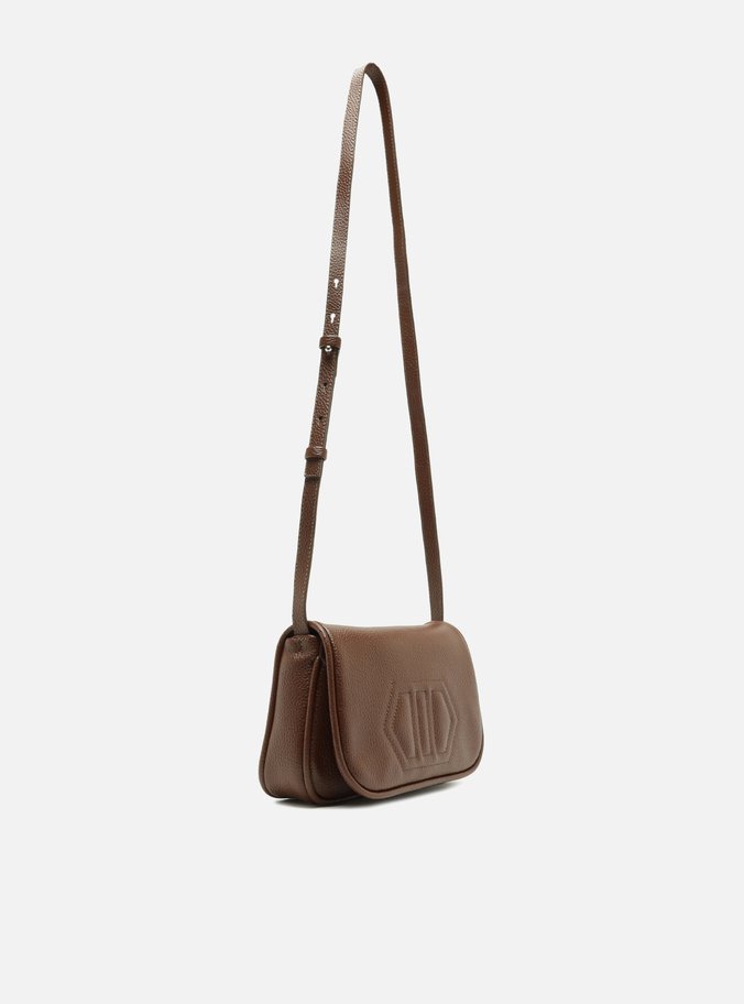 Bolsa Tiracolo Média Marrom