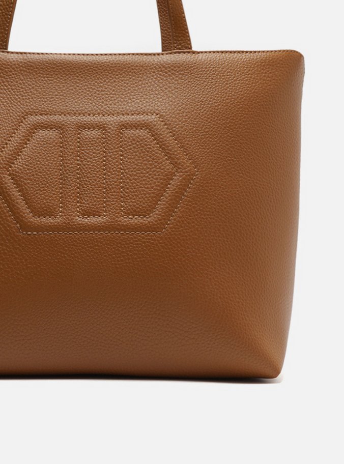 Bolsa Shopping Marrom Grande
