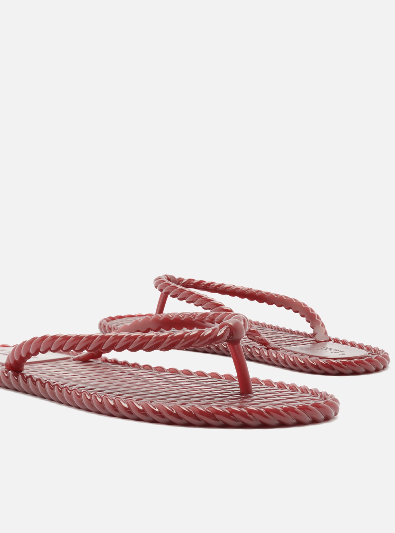 Chinelo de Dedo Vermelha Tressê Brizza — foto 4