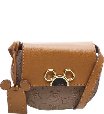 Disney x Arezzo | Bolsa Tiracolo Jacquard Scotch