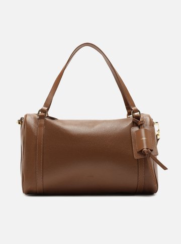 Bolsa Bowling Marrom Grande