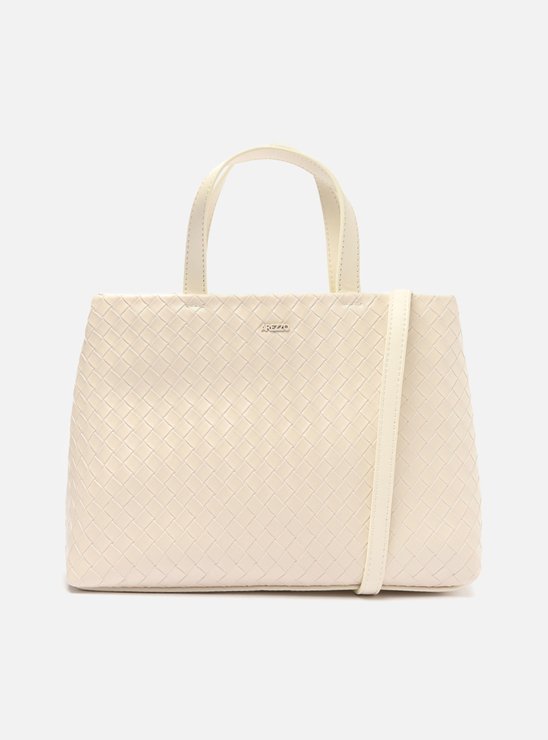 Bolsa Tote Off-White Média