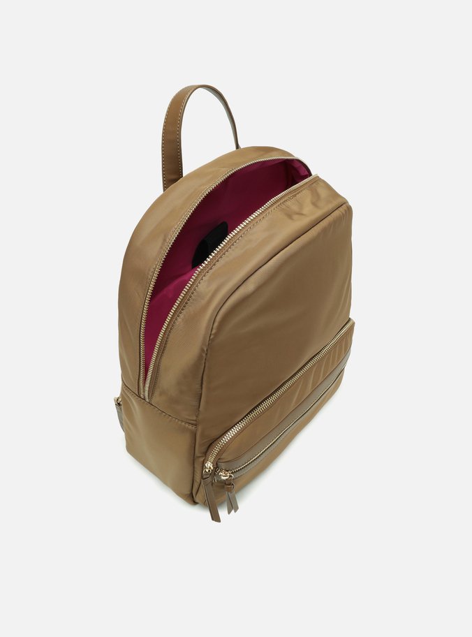 Mochila Marrom Nylon Grande