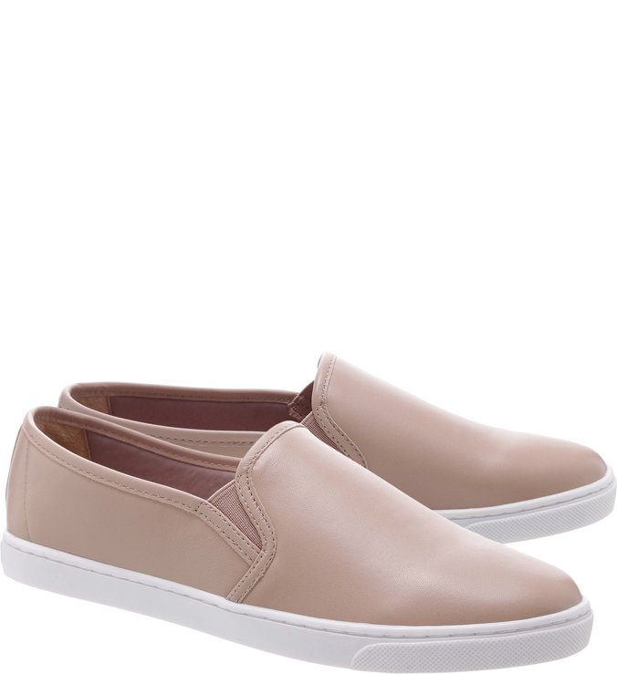 Tênis Slip On Light Cream