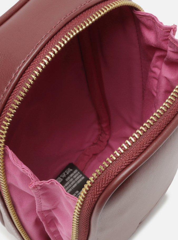 Mini Bag Vinho Porta-Celular Carimbo