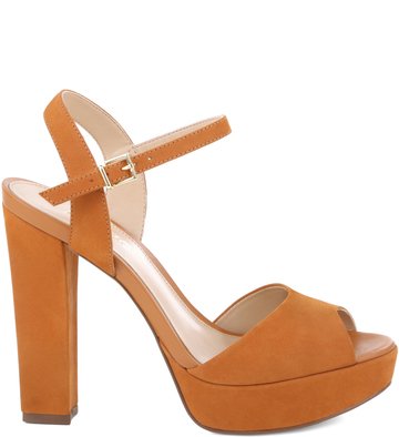 Meia-pata Icone Nobuck Sândalo