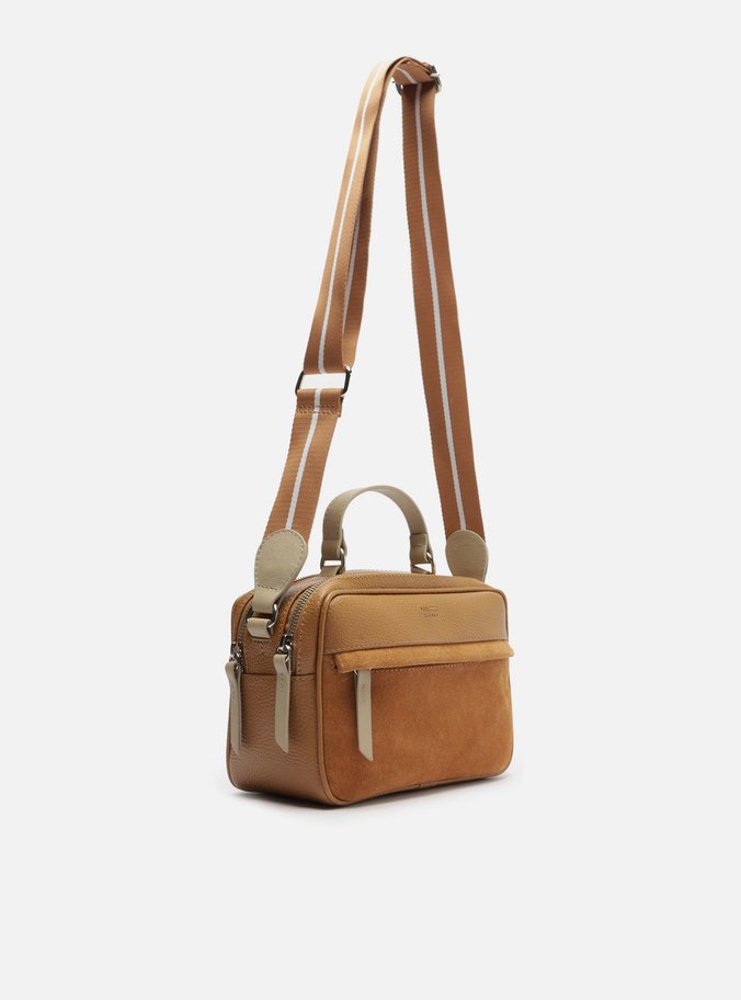 Bolsa Tiracolo Marrom Prione Média