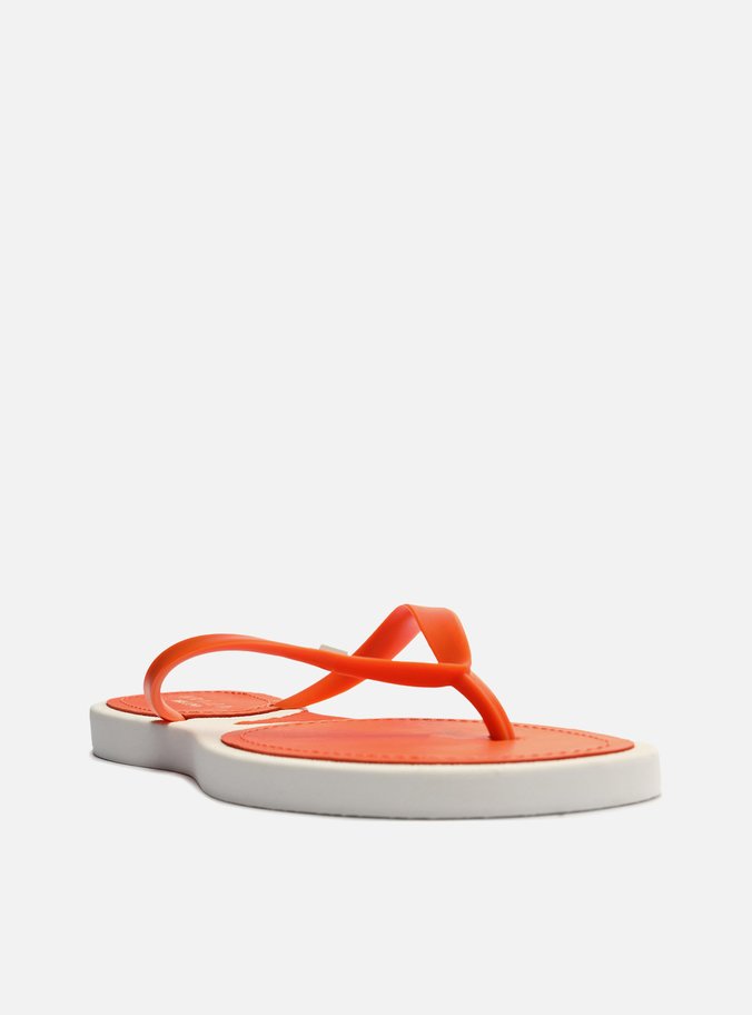 Chinelo de Dedo Laranja Brizza