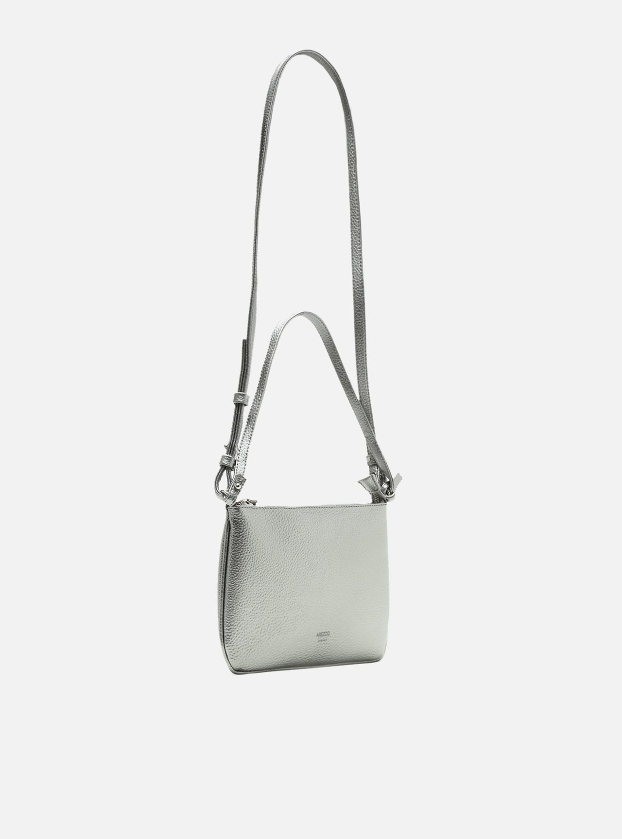 Bolsa Tiracolo Prata Velho Luisa Pequena — foto 5