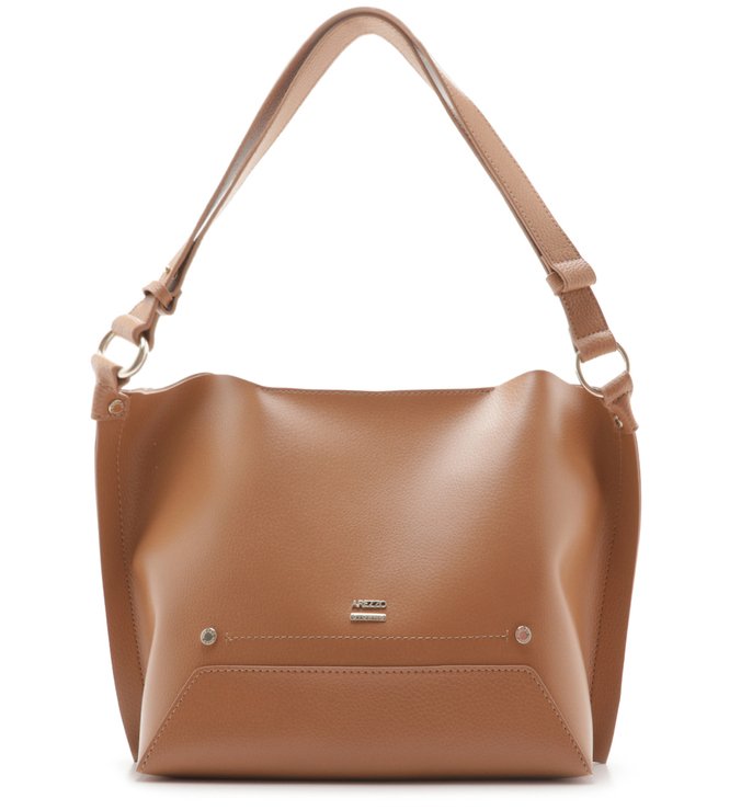 Bolsa Hobo Rita Média Pale Nut