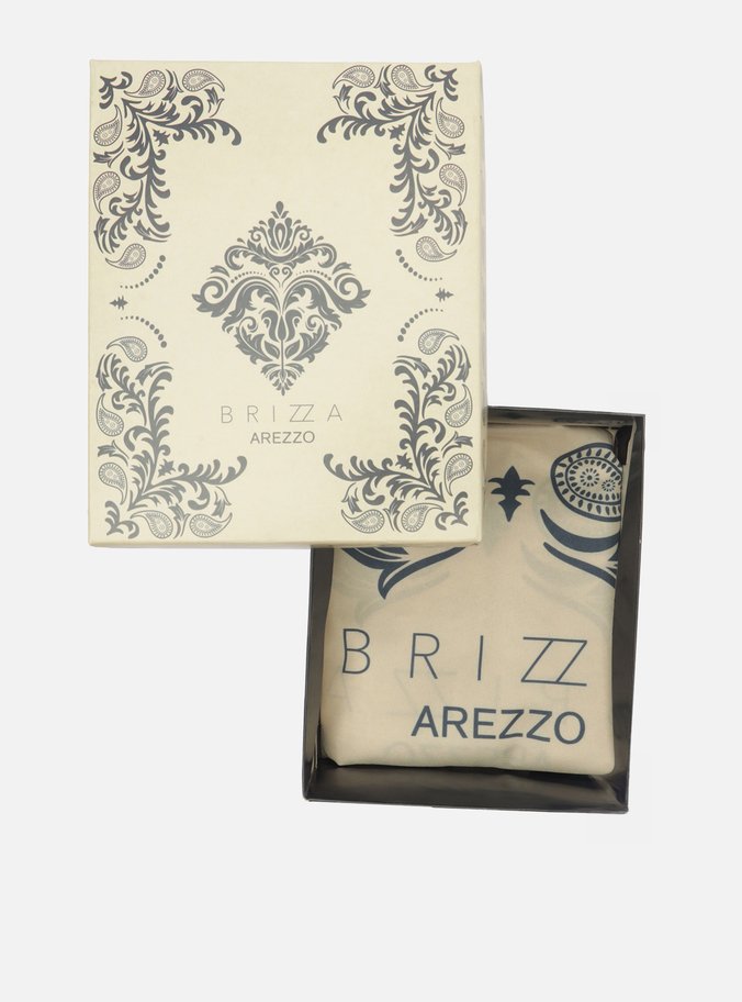 Lenço Paisley Azul Brizza