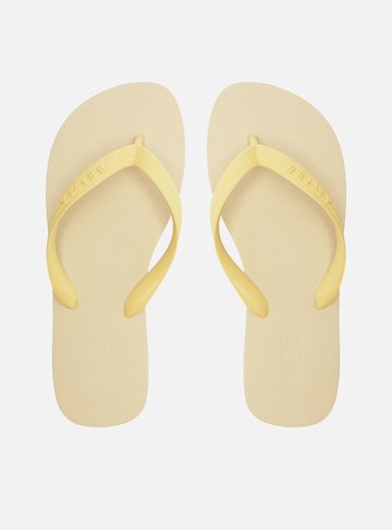 Chinelo de Dedo Amarelo Bicolor Roma Basics