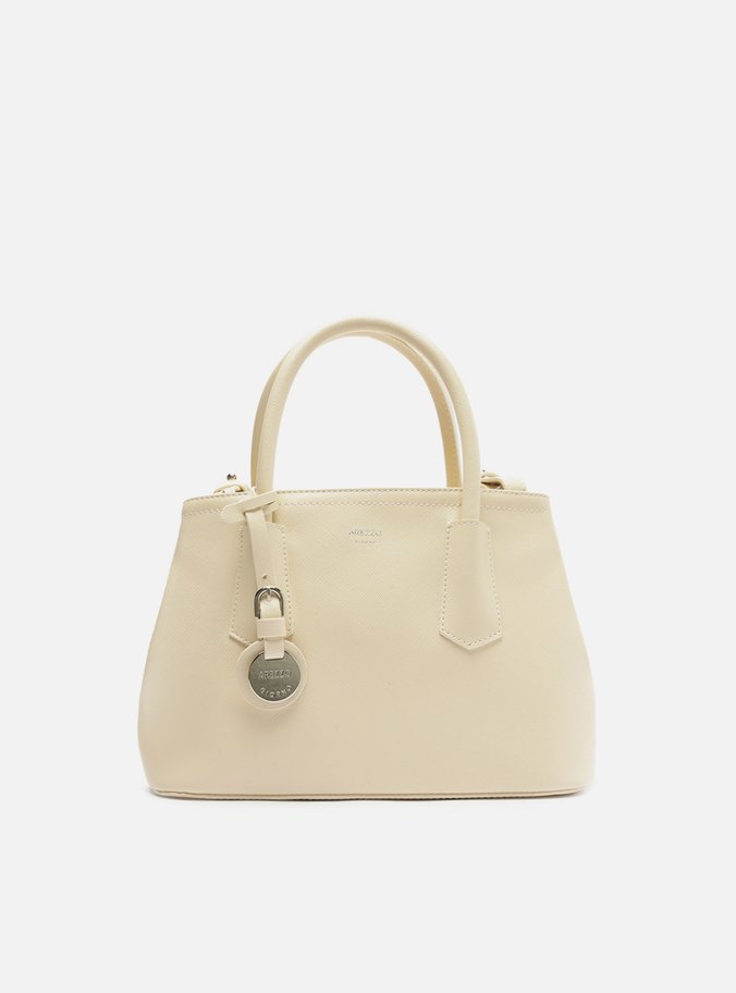 Bolsa Tote Branca Giorno Média Bag Charm