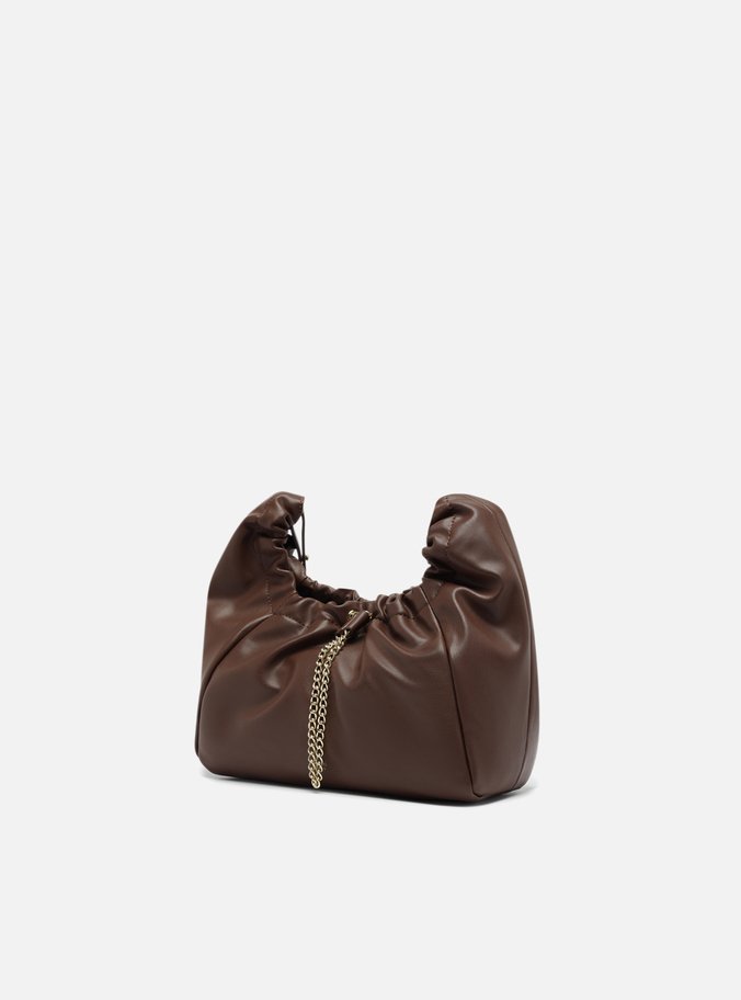 Bolsa Hobo Marrom Pequena