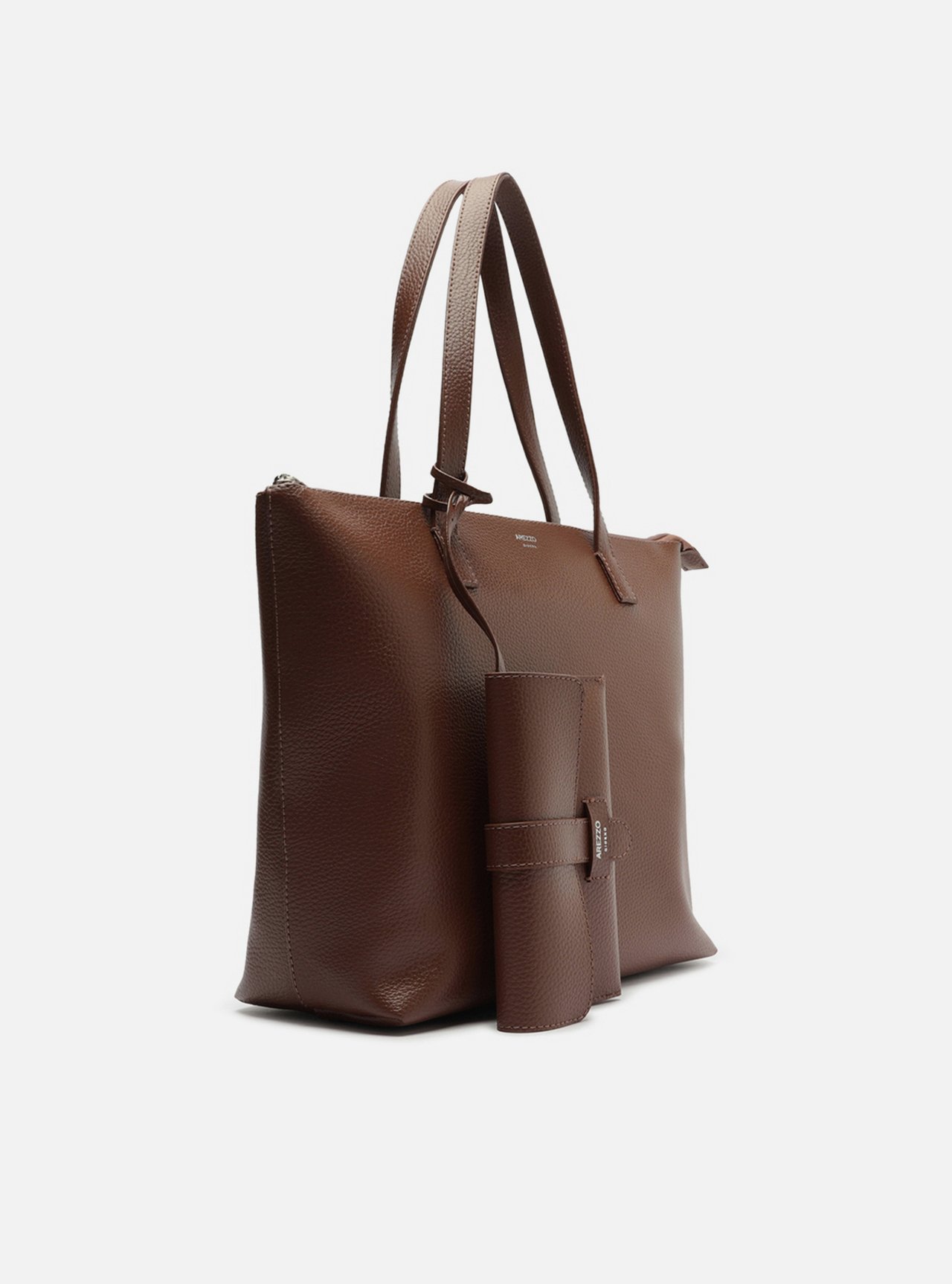 Bolsa Shopping Marrom Mercato Grande — foto 5