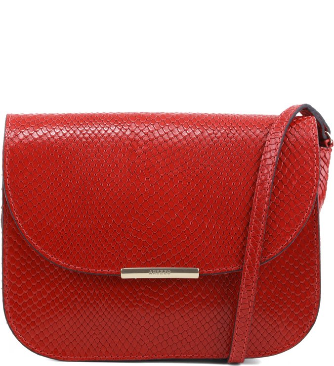 Bolsa Tiracolo Snake Scarlet