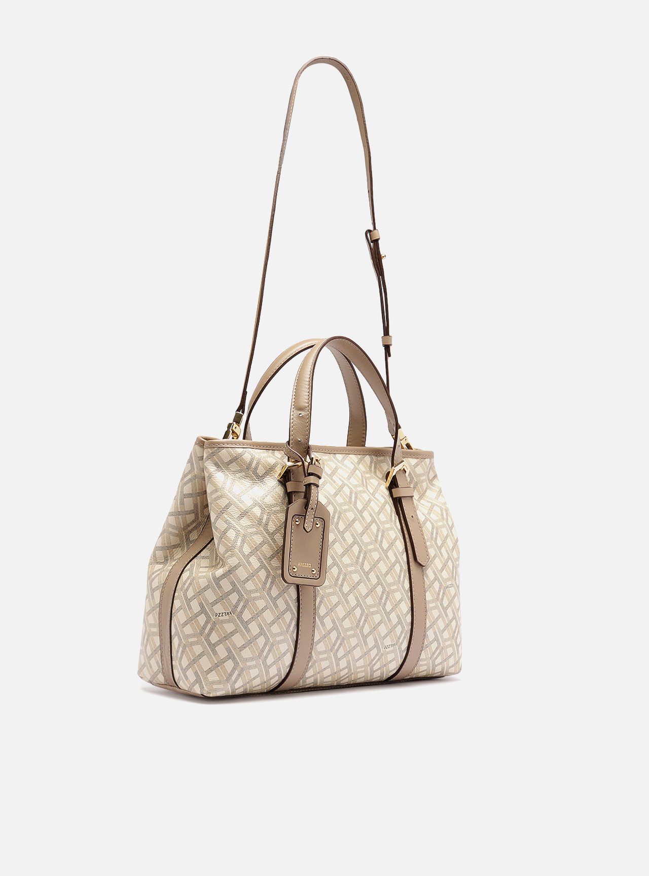 Bolsa Tote Multineutra Couro Grande Monograma — foto 5