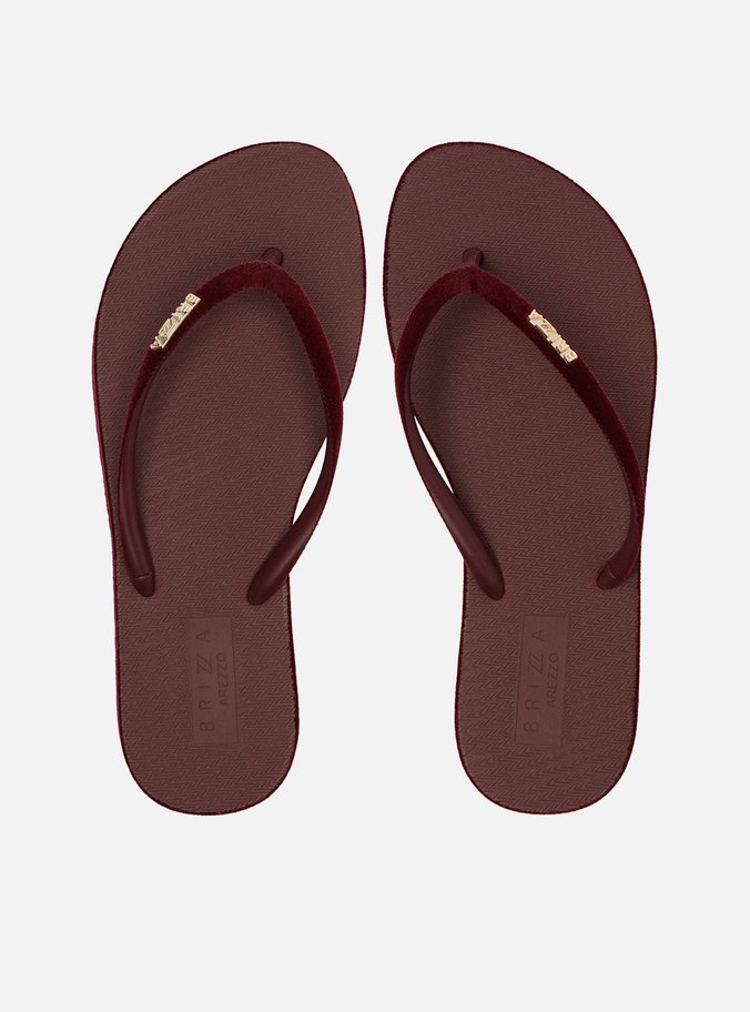 Chinelo de Dedo Vermelho Velvet Essential