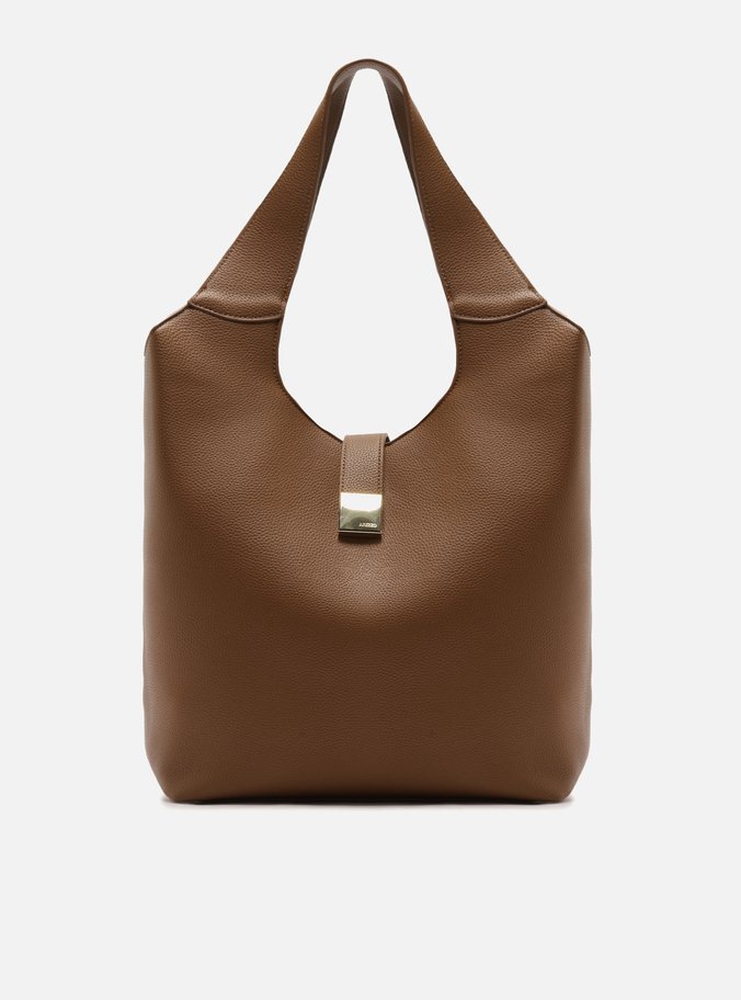 Bolsa Hobo Marrom Grande