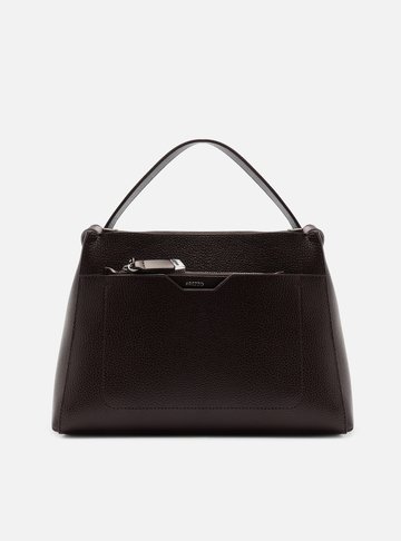 Bolsa Tote Marrom Escura Emilly Grande