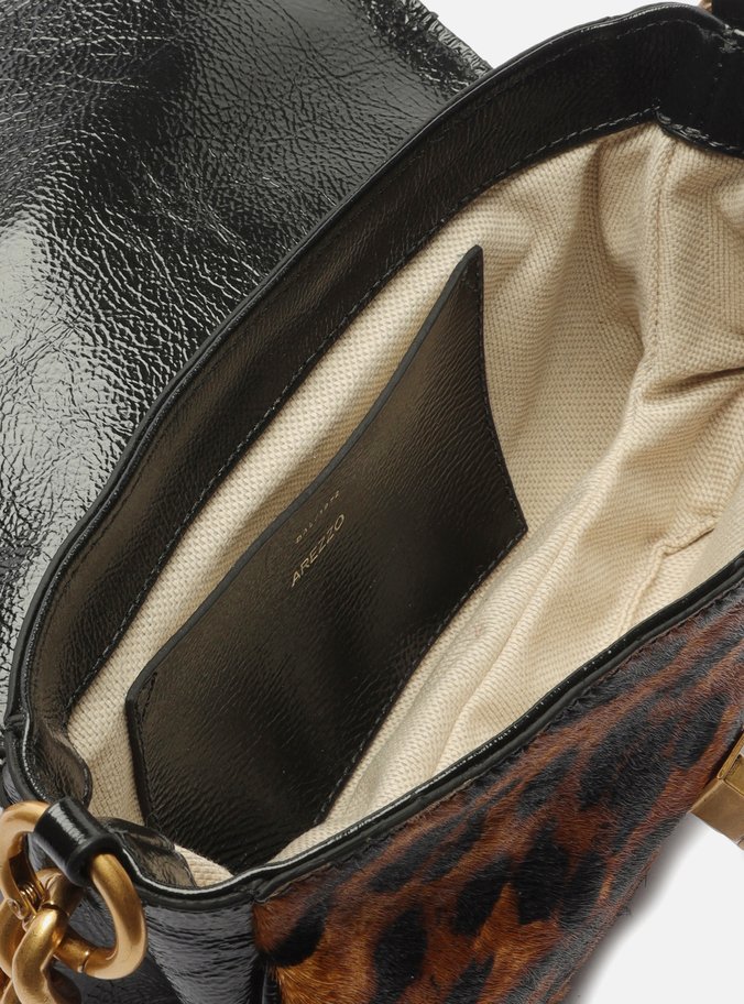 Bolsa Tiracolo Animal Print Amélia Pequena