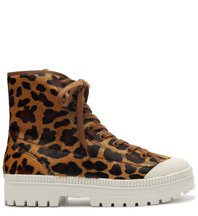 Tênis ZZ Track Cano Médio Animal Print
