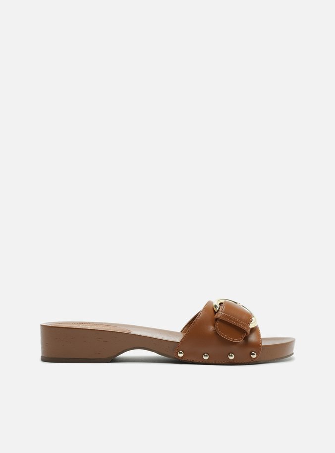 Sandália Marrom Flatform