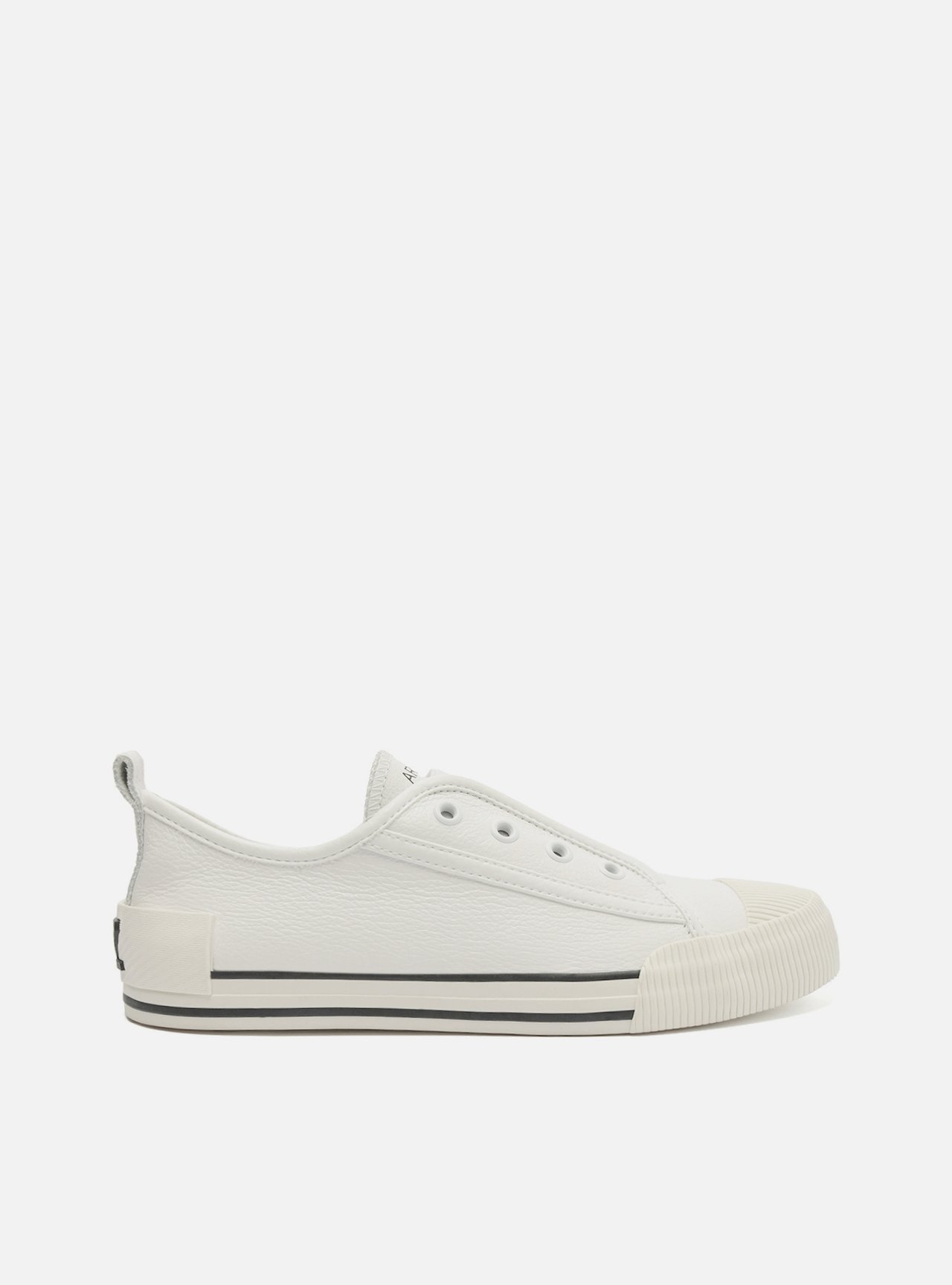 Tênis Slip On Branco Elástico — foto 1