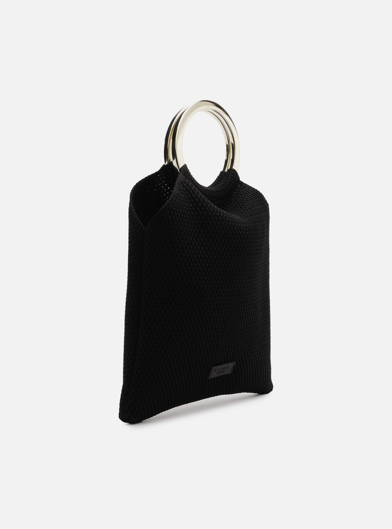 Clutch Preta Crochê Alças Argolas — foto 5