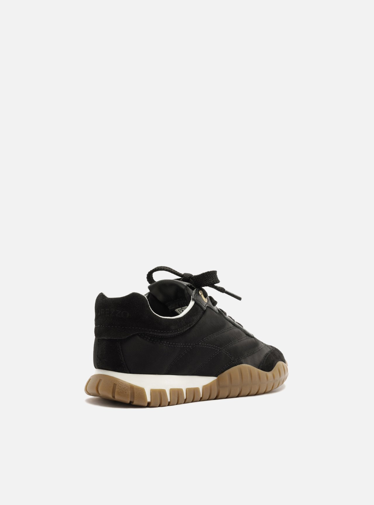 Tênis Preto Suede Mix Sola Emborrachada — foto 3