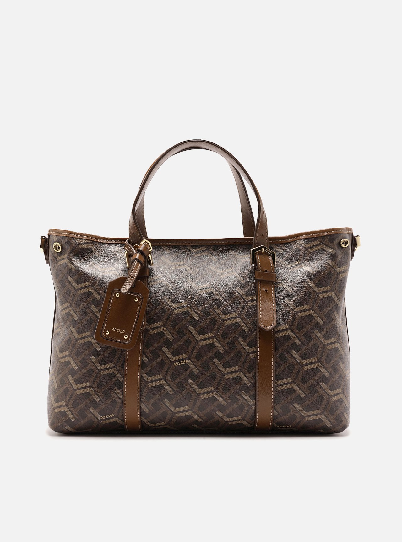 Bolsa Tote Multineutra Couro Grande Monograma — foto 6