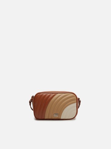Bolsa Tiracolo Marrom Elisa Pequena Mix