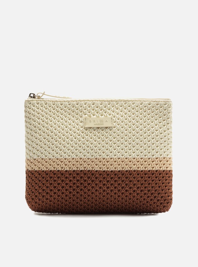 Necessaire Branco Knit Brizza