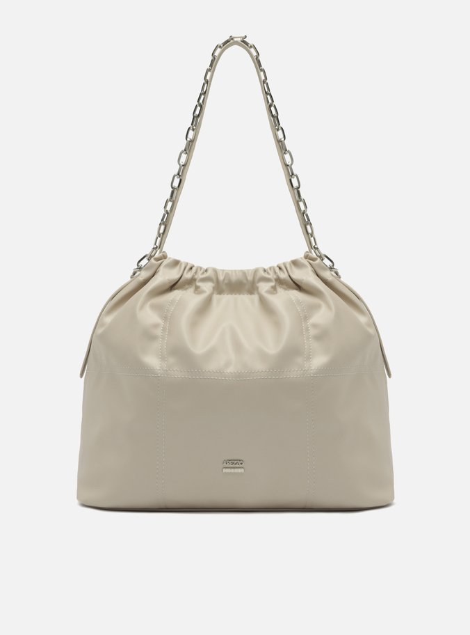 Bolsa Hobo Branca Grande